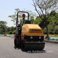 Doble tambor sobre rodillo vibratorio rodillo vibratorio en tándem Smooth Drum Road Roller FYL-900